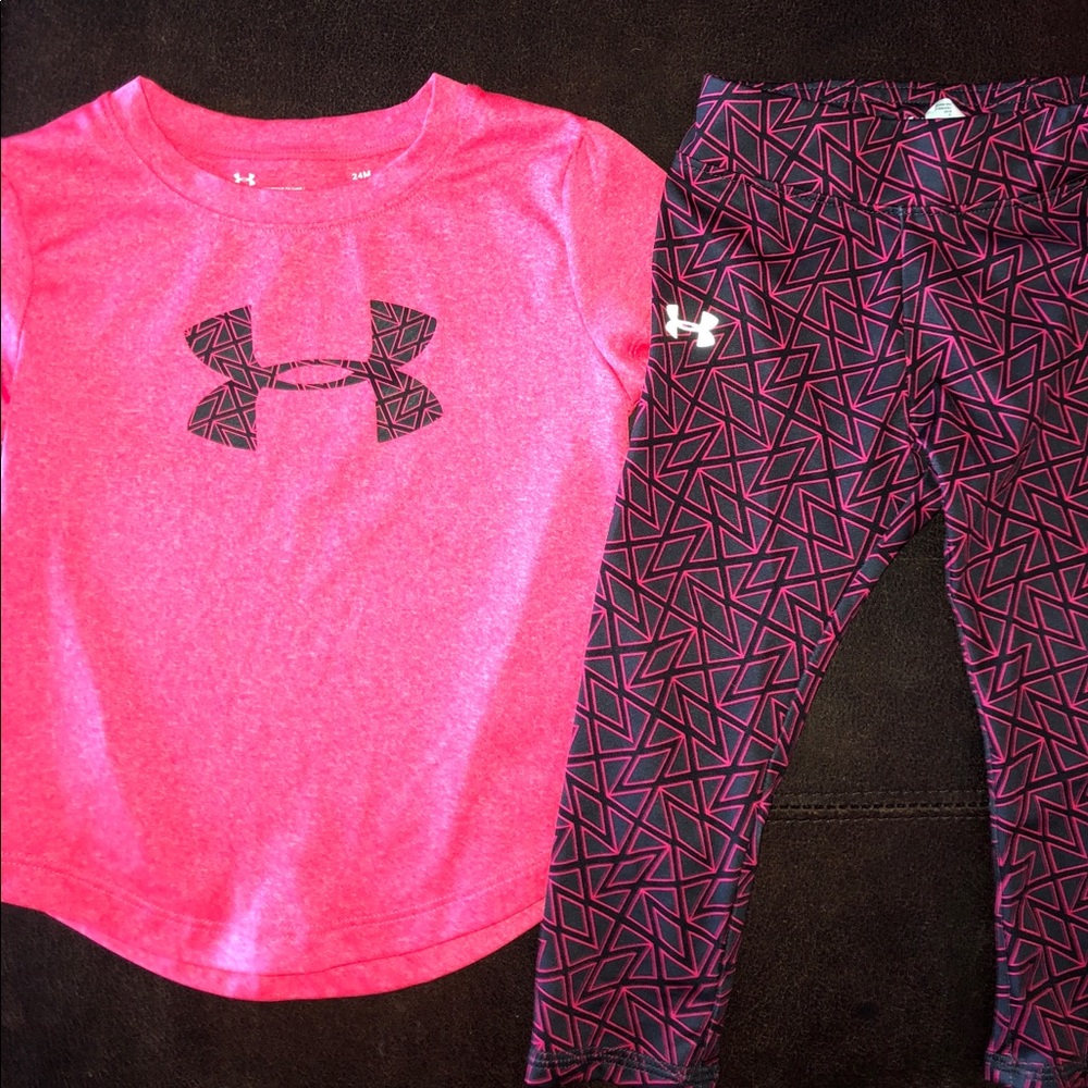 Toddler Girl Under Armour Outfit
